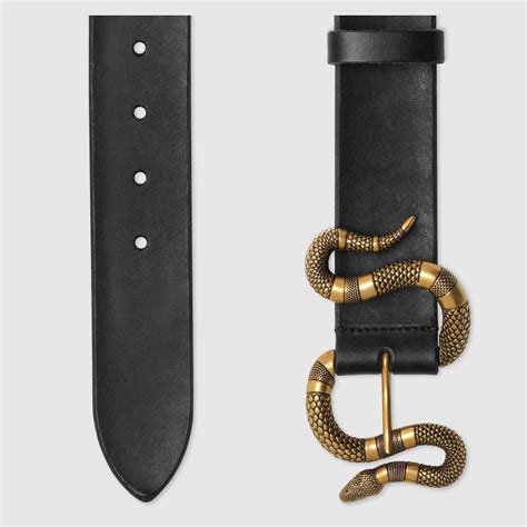 gucci snake skin belt|gucci belt with snake buckle.